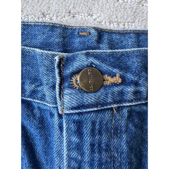 Carhartt Double Front Denim Logger Loose Original Fit - Picture 6 of 8